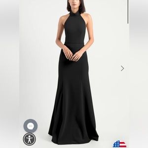 Jenny Yoo Petra dress in black size 4